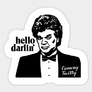 hello darlin Sticker